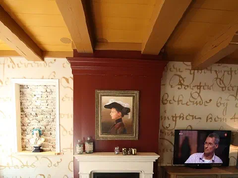 Sitzecke am Gaskamin